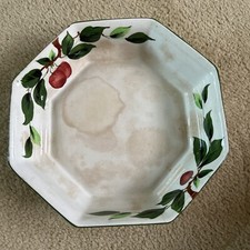 Newport Pottery Burslem By T Butler Hexagonal Dish