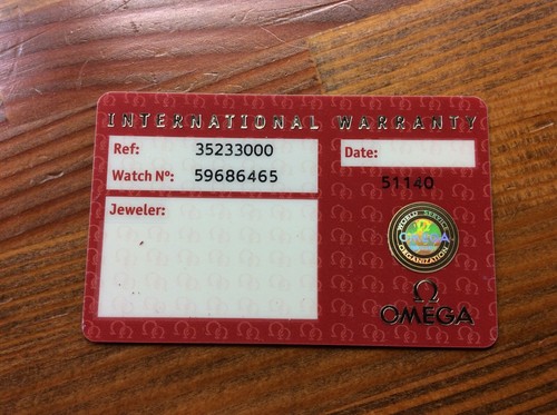 Omega international warrant - international,