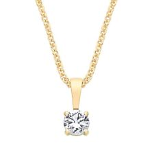 9ct Yellow Gold White Topaz