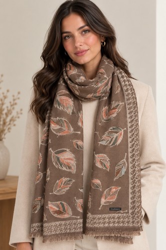 Elegant autumn leaf - elegant, print