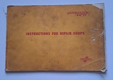INNOCENTI LAMBRETTA TV175 DEALERS WORKSHOP MANUAL / MK 1 TV175 / HORNERS