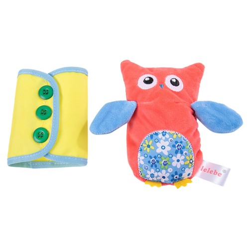 4pcs plush owl dressing toy - owl,