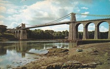 Menai Suspension Bridge. Has