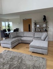 u shaped sofa