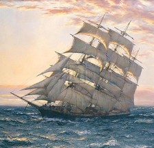 Montague Dawson Morning Light