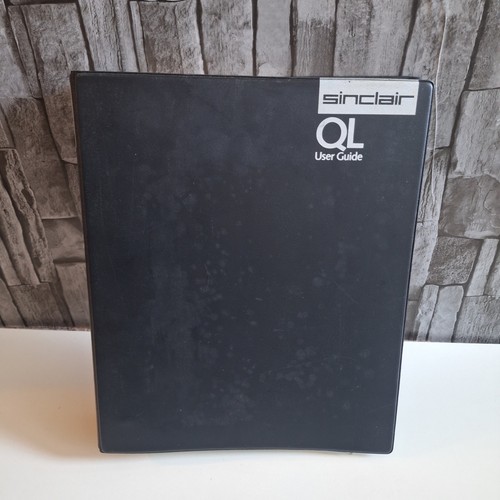 Sinclair user guide - ql,