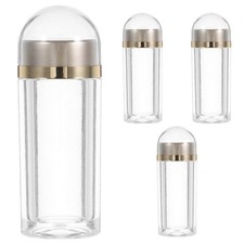 4 Pcs Plastic Jar Bottle