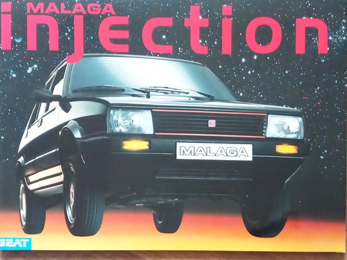 Seat malaga injection 1987 - seat,