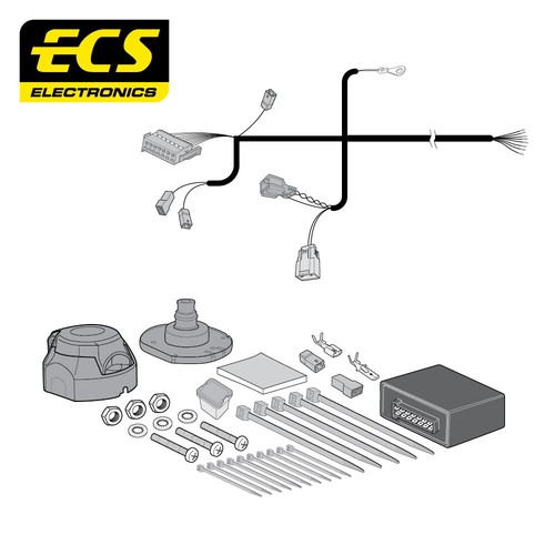 Ecs pin car towbar - 7,