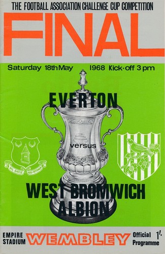Cup final programme 1968 - cup,