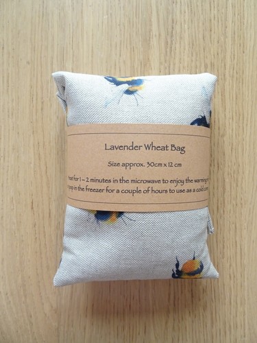 Bee lavender wheat bag - lavender,