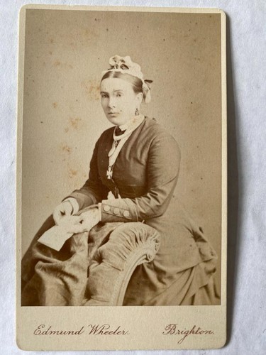 Victorian cdv photograph - victorian, woman