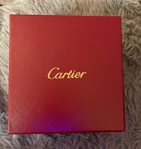 Cartier red square jewelry box - square,