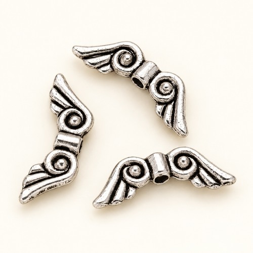 Pcs 16mm tibetan silver - 40,