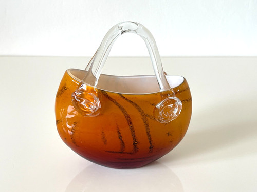 Vintage amber art - vintage, purse