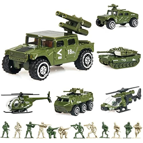 Pack die cast military - die-cast,