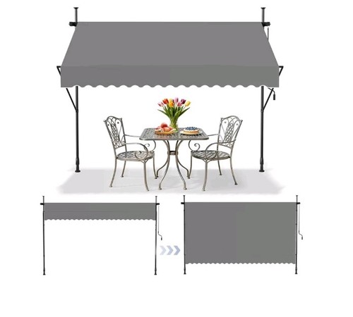 Patio canopy adjustable diy - patio,
