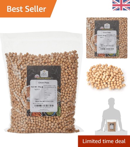Old india whole chickpeas 2kg - old,