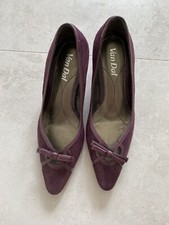 Womens Van Dal Plum Coloured
