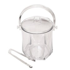 1.5L Clear Plastic Ice Bucket