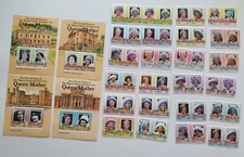 Tuvalu stamps. 1985 Queen Mother set & minisheet - MNH
