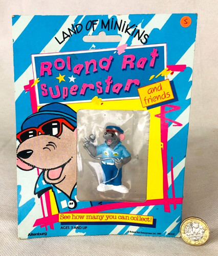 Action figure roland rat - action,