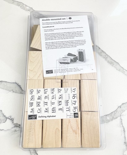 Stampin defining alphabet - stampin,