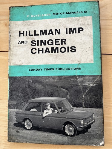 Hillman imp and singer chamois - hillman,