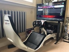 Playseat® Formula Pro - White - Sim Racing Simulator Cockpit Rig Gaming Chair