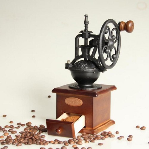 Manual coffee beans wooden - coffee,