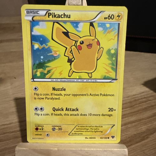 Pokémon tcg pikachu 146 xy - pikachu, 42/146