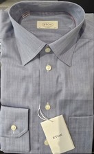 Brand New Eton Men's Long Sleeve Shirt 15.5 Classic Fit