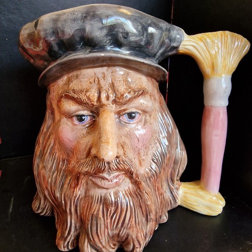 Artist toby jug inches tall - jug,