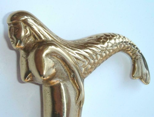 Mermaid head handle - handle, only