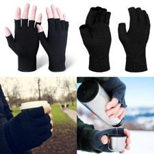 Unisex half finger gloves - half,