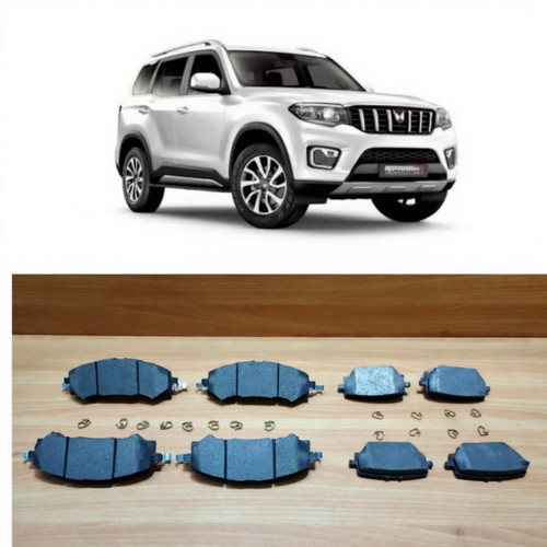 Brake pad set front rear - &, fit
