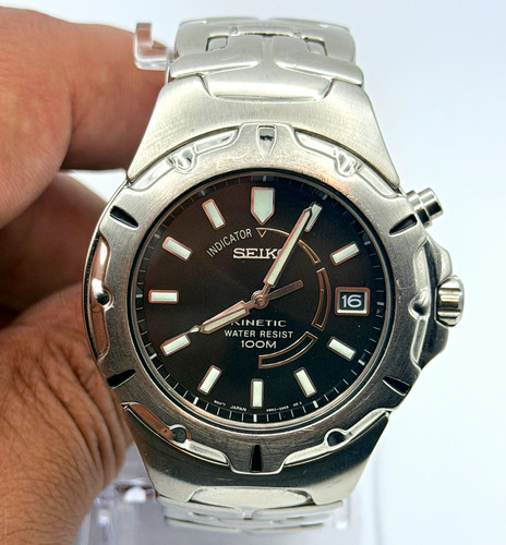 Seiko kinetic men analog - men's,