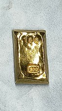 10 Gram Solid 24ct Gold Bar