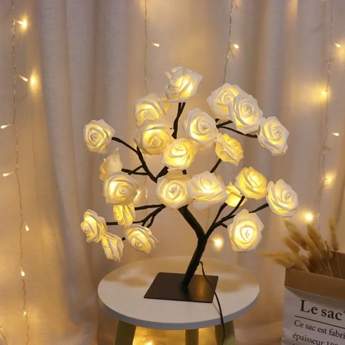 Led rose tree - led,