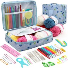 Crochet Hook 59PCS 5 Set Rolls