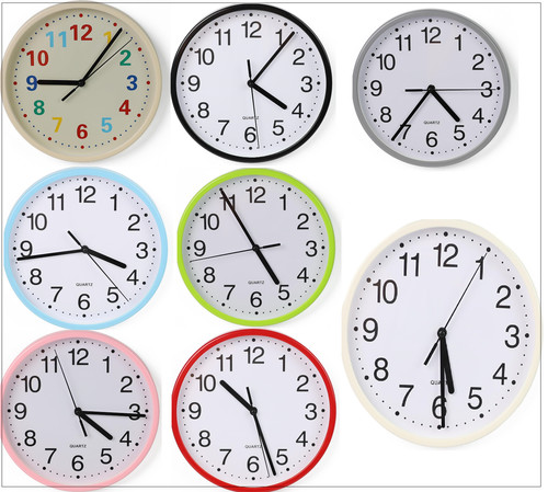 Wall clock silent - clock, &