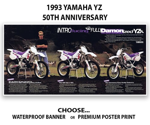 1993 yamaha 50th - yamaha, yz
