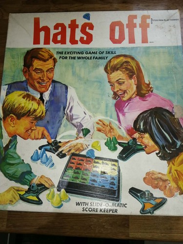 Vintage board game hats - board,