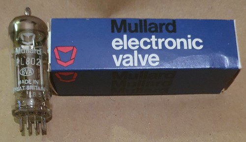Pl802 mullard radio valve - pl802,