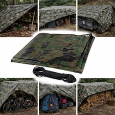 Camo Tarpaulin 85GSM