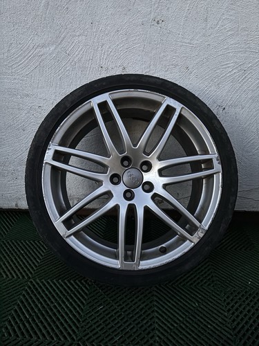 Audi alloy with tyre - a1,