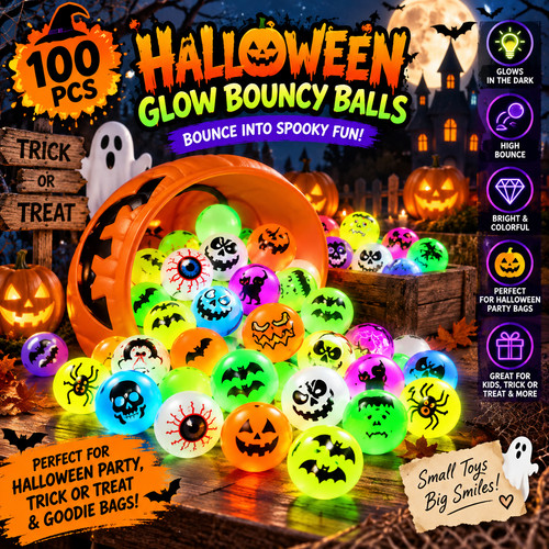 Halloween glow 100pc dark - ,