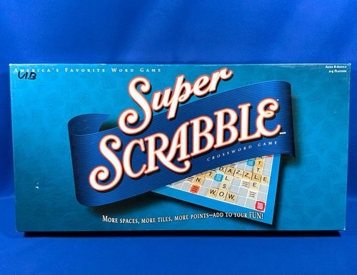 Super scrabble crossword - scrabble, game