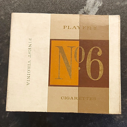 Vintage empty player 6 - player's, no.6