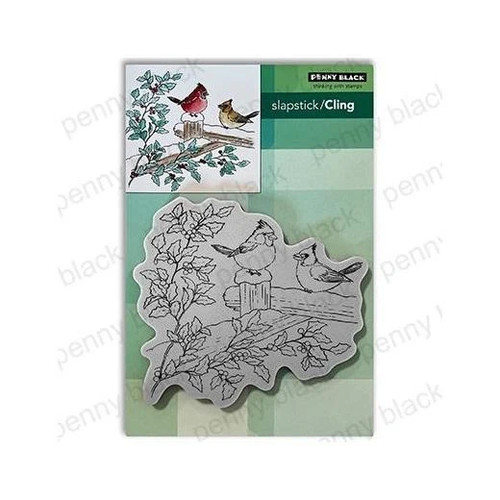 Penny black cling rubber - penny,